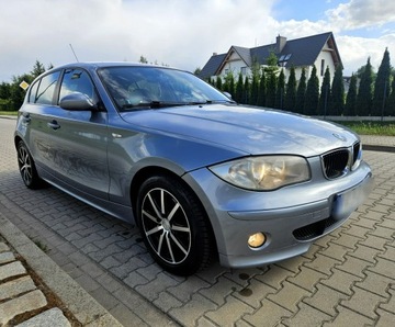 BMW Seria 1 E81/E87 Hatchback 5d E87 2.0 118d 122KM 2005 BMW 118 Zarejestrowany Klima Alu Rata380zł, zdjęcie 6