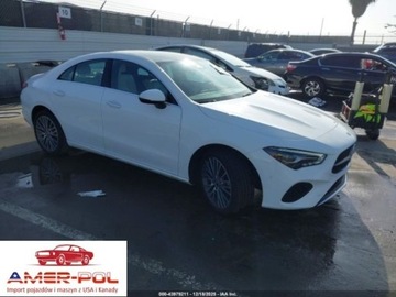 Mercedes CLA C118/X118 Coupe Facelifting 2.0 250 224KM 2025 Mercedes-Benz CLA MERCEDES-BENZ CLA 250 COUPE 2.0 Benzyna 224KM