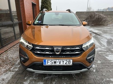 Dacia Sandero III Hatchback 5d 1.0 TCe LPG 100KM 2021 Dacia Sandero Stepway 1.0 benzyna LPG 100 KM 6 biegow zarej w PL zadb, zdjęcie 4