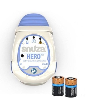 Монитор дыхания SNUZA HERO MD + запасные батарейки