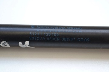 BMW 3 E90 E91 2007 LEVÝ STRANA TLUMIČ KRYT ZADNÍ KUFRU