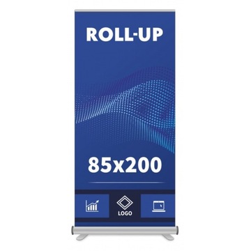 ROLL-UP 85x200cm JAKOŚĆ PROJEKT GRATIS