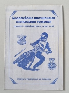 PROGRAM POLONIA PIŁA - ISKRA OSTRÓW MIMP 9.09.99