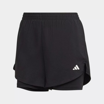 Adidas Spodenki Damskie Sportowe Krótkie Czarne HN1044 #S