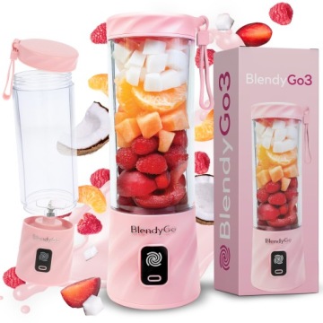 Originální mixér BlendyGo 3 Bezdrátový Usb kalichový mixér 550 ml