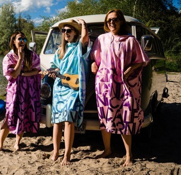 Пончо для моржа, капюшон из микрофибры для моржа.