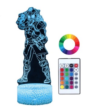 Lampka Nocna Gra APEX Bloodhound 3D Led Imię