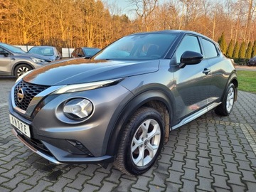Nissan Juke II Crossover 1.0 DIG-T 114KM 2021 Nissan Juke II AUTOMAT 55 tyś km kamera Klimatronik I wł, zdjęcie 4
