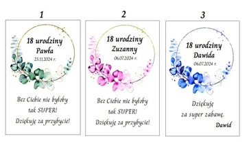 Благодарность для гостей ВОСЕМНАДЦАТЬ И БОЛЬШЕ брелок 18 ЛЕТ С ДНЕМ РОЖДЕНИЯ