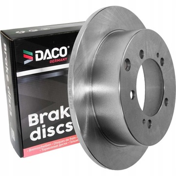 Диски + колодки DACO ЗАДНИЕ Outlander I Lancer 262x10