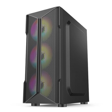 Компьютерный корпус GAMING EMASTER ATX,ITX,MicroATX Tower Led Argb