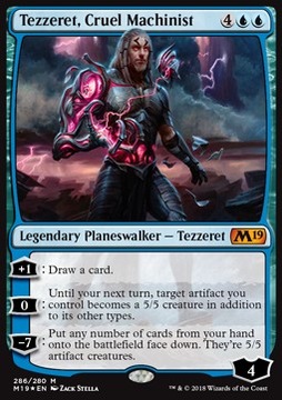 Tezzeret, Cruel Machinist FOIL - M19
