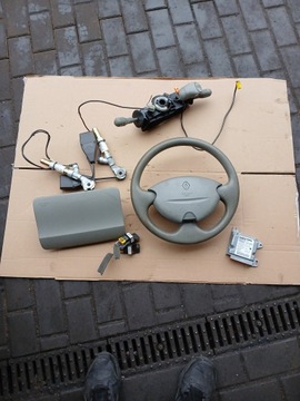 PODUSZKA AIRBAG TAŚMA NAPINACZ RENAULT TWINGO I