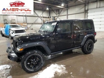 Jeep 2022 Jeep Wrangler 2022r., Unlimited, od ubezpieczalni 3.6 Benzyna 285KM