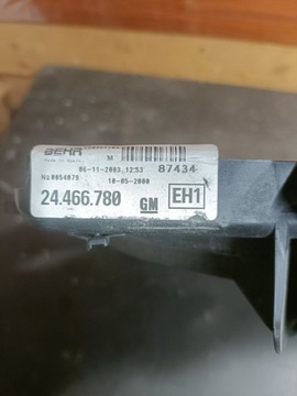 24466780 VENTILÁTOR CHLADIČŮ CORSA C 1,3 CDTI