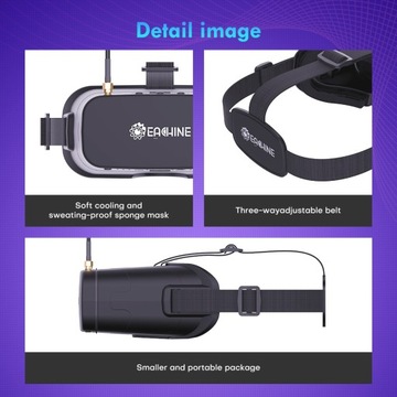 ОЧКИ FPV EACHINE EV800DM 900x600 HD DVR 5.8G 40CH