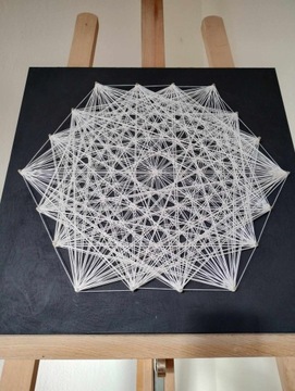 КАРТИНА НИТЬ STRING ART 3D НОВАЯ ОБОРУДОВАНИЕ ДЛЯ ДОМА ДЕКОР ИНТЕРЬЕРА В ПОДАРОК