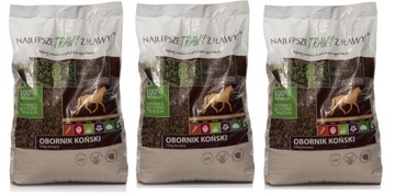 Obornik Koński 100% Naturalny Granulowany 30L