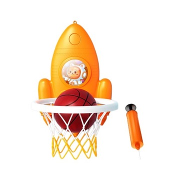 Kids Basketball Hoop Set Indoor Outdoor Orange
