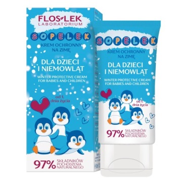 FLOS-LEK Sopelek Крем захисний на зиму для дітей і немовлят, 40 мл