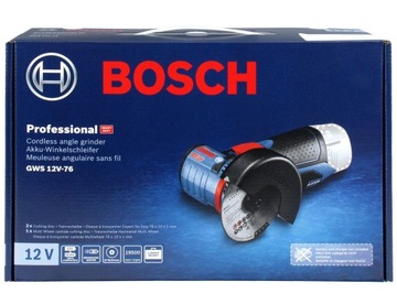 УГЛОВАЯ ШЛИФРОВОЧНАЯ МАШИНА GWS 12V-76 BOSCH КОРПУС КОРПУС