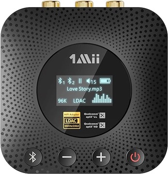 1Mii B06HD+ Odbiornik Hi-Res Bluetooth 5.1 domowego zestawu stereo z LDAC