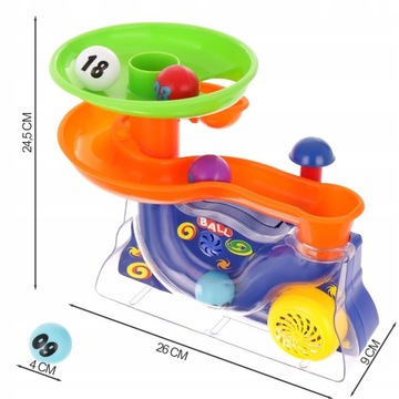 Fontanna Z Piłek Skaczące Piłki Piłeczki