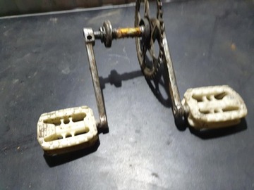 ВИНТАЖНЫЙ ВЕЛОСИПЕД ROMET FLAMING PRL, ЗВЕЗДОЧКА, ПЕДАЛИ