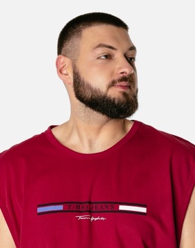 Koszulka Męska Bez Rękawów Bokserka Rambo Podkoszulek Tank Top 3020-6 r 7XL