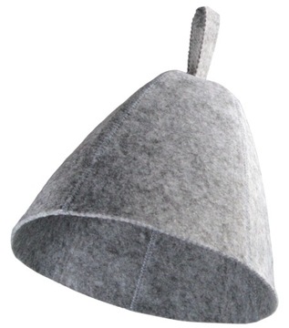 Czapka do Sauny Filcowa Szara Sauna UNISEX