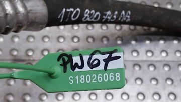 PŘÍVOD KLIMATIZACE 1T0820743AA VW CADDY III 2K0 TOURAN I 1T