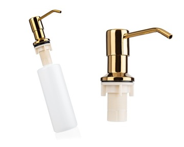 ZŁOTY DOZOWNIK NA PŁYN MYDŁO DO ZLEWOZMYWAKA