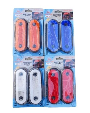 Габаритный фонарь БЕЛЫЙ ГОРАЗМЕР 2 шт. 12 В 24 В ГОРАЗМЕР ПРИЦЕПА ПРИЦЕПА