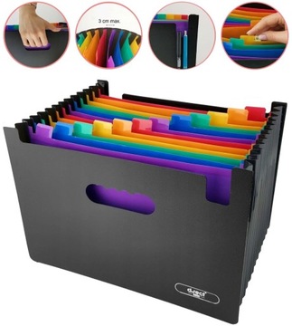 СКЛАДНАЯ ПАПКА С 13 ЧАСТЯМИ, ГАРМОНИКА