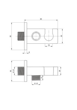 ДУШЕВОЙ НАБОР СКРЫТОГО ПОЛОЖЕНИЯ, ЧЕРНЫЙ DEANTE ANEMON