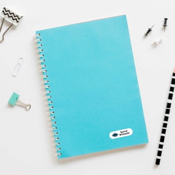 Именные наклейки, школа, имя, фамилия, 80 шт.