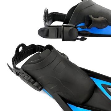 Маска для подводного плавания с трубкой и ластами 39-43