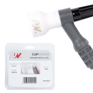 CUPSYSTEM PROCUP LENS 2.4 TIG 9/20 СОПЛО № 14
