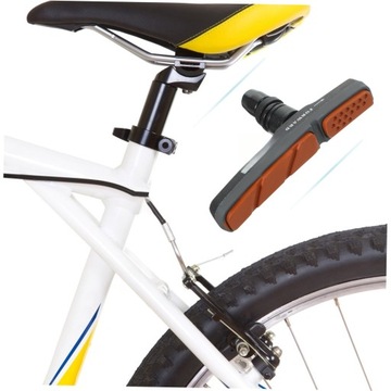 ROWER HAMUJE Klocki HAMULCOWE HAMULCE ELEKTRYCZNE