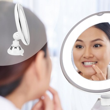 Łazienka 10x Lustro powiększające Lustro