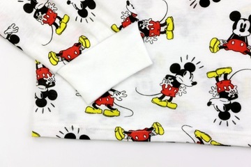 Bluzka damska długi rękaw Disney Myszka Mickey Miki bawełna r. M nadruk