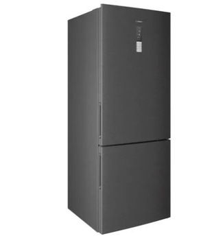 Lodówka dwudrzwiowa Candy CMNV7184DX Stalowa Led NoFrost 432L 70cm Outlet