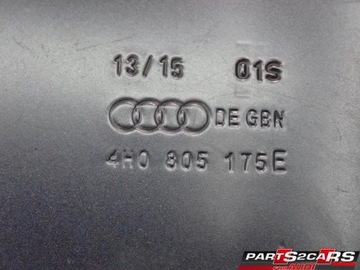 ФАРТУК КРЫЛА ЛЕВАЯ ЧЕТВЕРТЬ ПЕРЕДНЯЯ A8 D4 LX5R