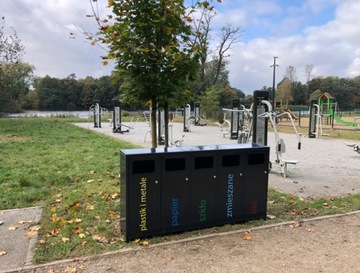 Набор сортировочных контейнеров STREET PARK 5x65л