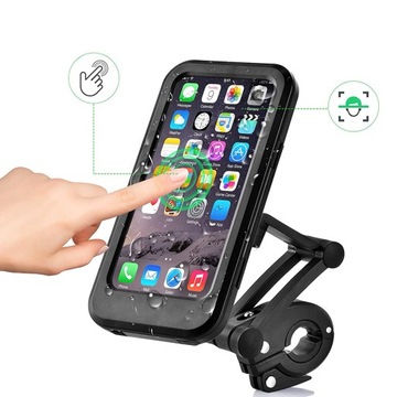 ПРОЧНЫЙ ВОДОНЕПРОНИЦАЕМЫЙ ДЕРЖАТЕЛЬ ДЛЯ ВЕЛОСИПЕДА И МОТОЦИКЛА ДЛЯ ЧЕХОЛА ДЛЯ ТЕЛЕФОНА TRIPOD TOUCH