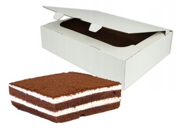 CAKE BOX, закрытая коробка для тортов 40х30х9см.