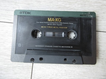 KASETA TDK MA-XG 90 METAL TYP IV BDB STAN