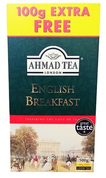 AHMAD BREAKFAST Herbata Śniadaniowa Czarna 600g