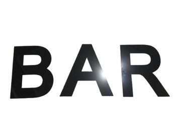 litery z plexy napisy Twój tekst