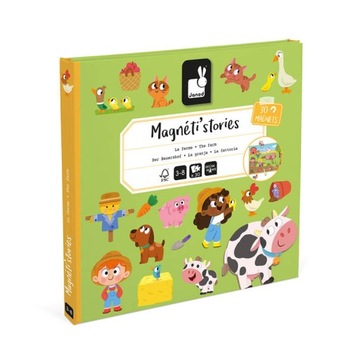 Magnetyczna układanka FARMA Magnetistories 3+ JANOD